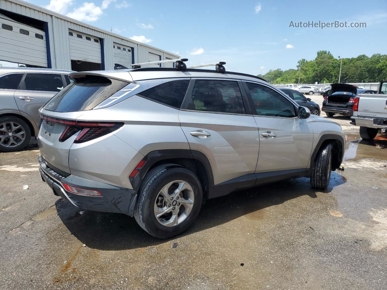 2022 Hyundai Tucson Sel Silver vin: 5NMJB3AE2NH086607