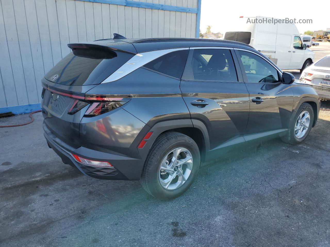 2022 Hyundai Tucson Sel Gray vin: 5NMJB3AE2NH110145