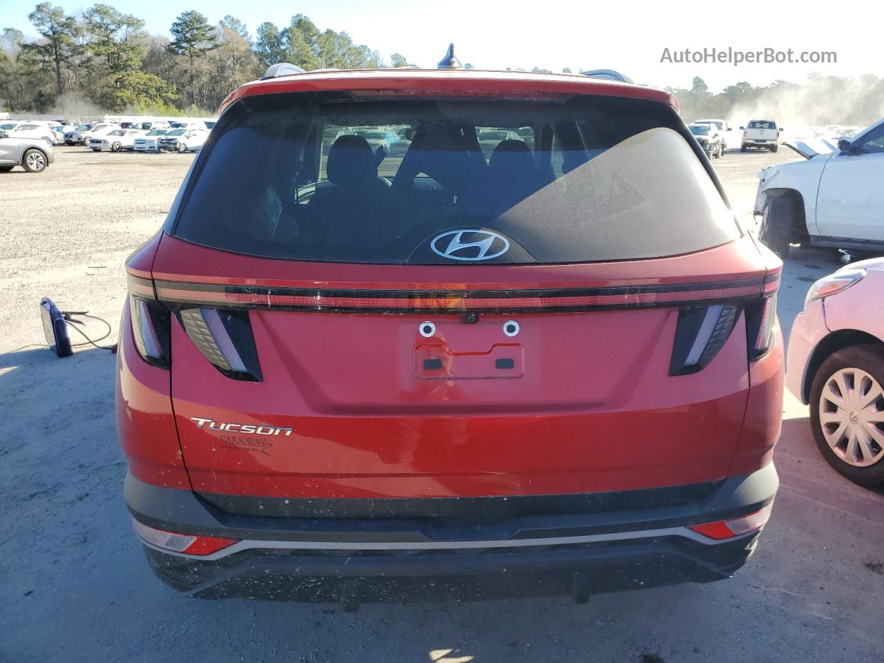 2022 Hyundai Tucson Sel Red vin: 5NMJB3AE3NH069427