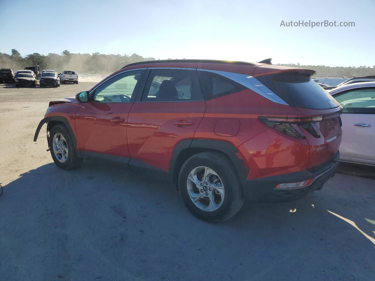 2022 Hyundai Tucson Sel Red vin: 5NMJB3AE3NH069427