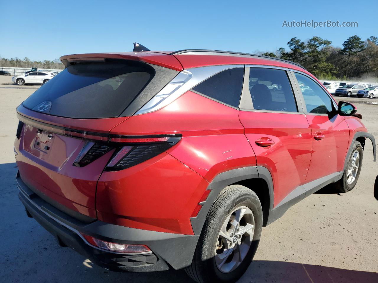 2022 Hyundai Tucson Sel Red vin: 5NMJB3AE3NH069427