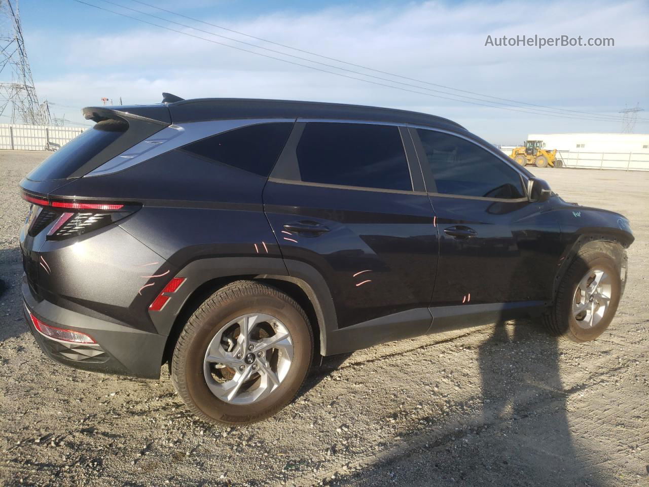 2022 Hyundai Tucson Sel Gray vin: 5NMJB3AE5NH028927