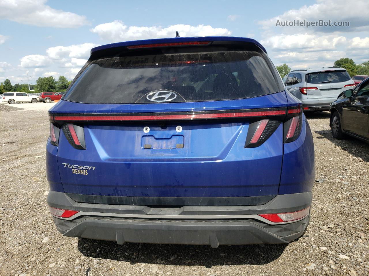 2022 Hyundai Tucson Sel Blue vin: 5NMJB3AE5NH060549