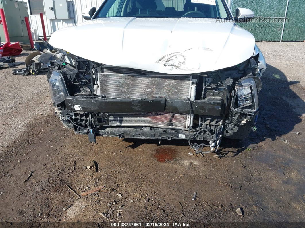 2022 Hyundai Tucson Sel White vin: 5NMJB3AE5NH154740