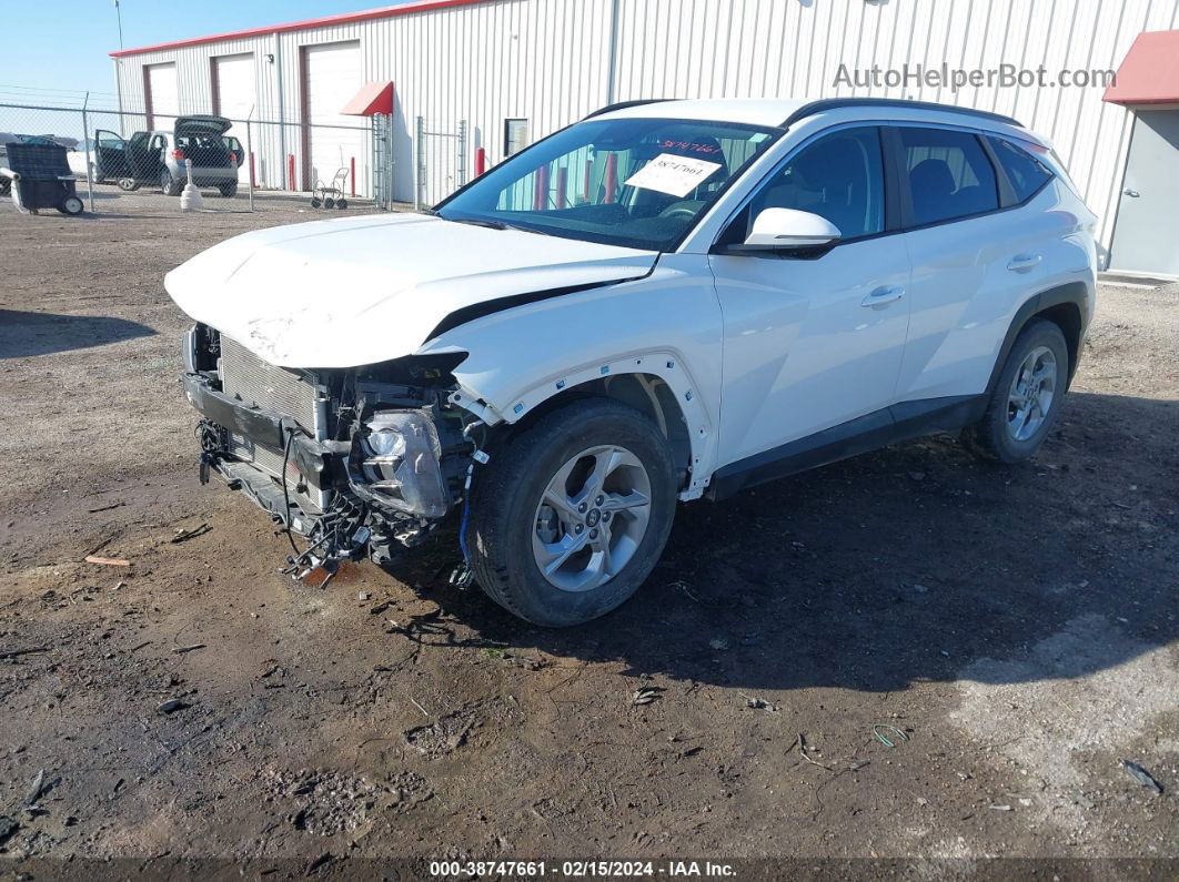 2022 Hyundai Tucson Sel White vin: 5NMJB3AE5NH154740