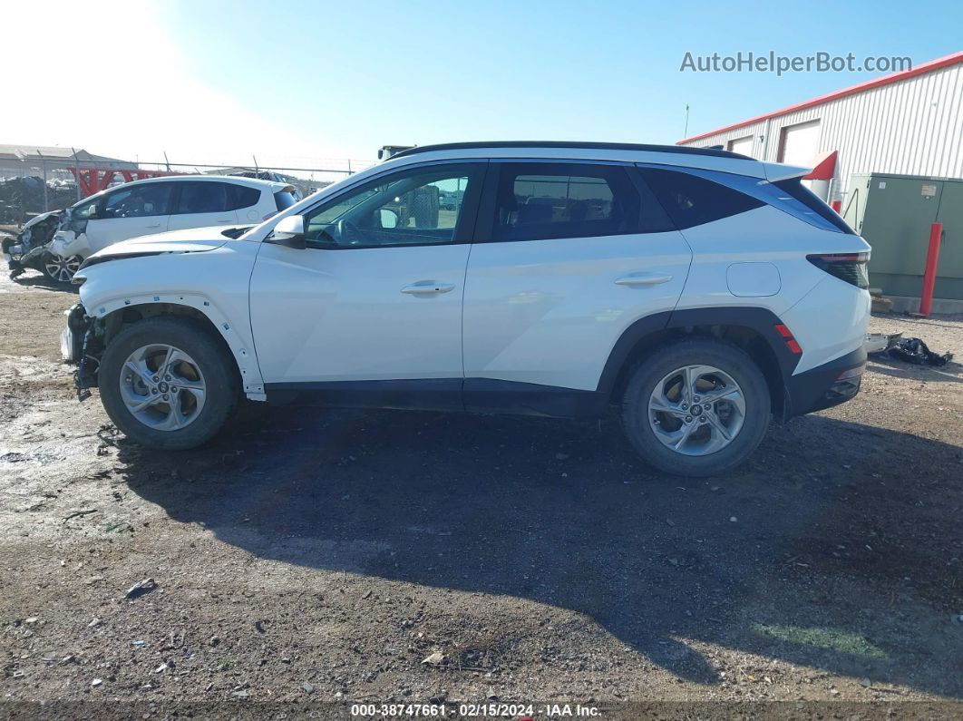 2022 Hyundai Tucson Sel White vin: 5NMJB3AE5NH154740