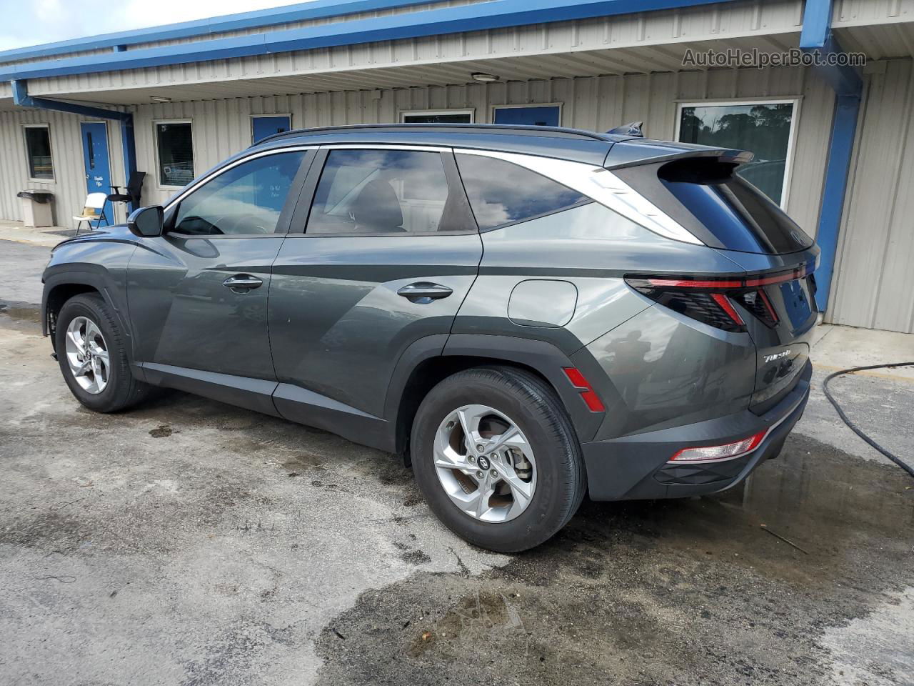 2022 Hyundai Tucson Sel Gray vin: 5NMJB3AE6NH016088