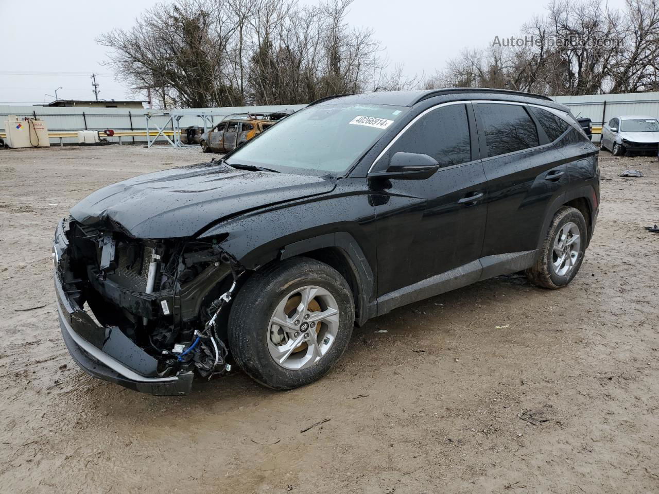 2022 Hyundai Tucson Sel Black vin: 5NMJB3AE8NH046466