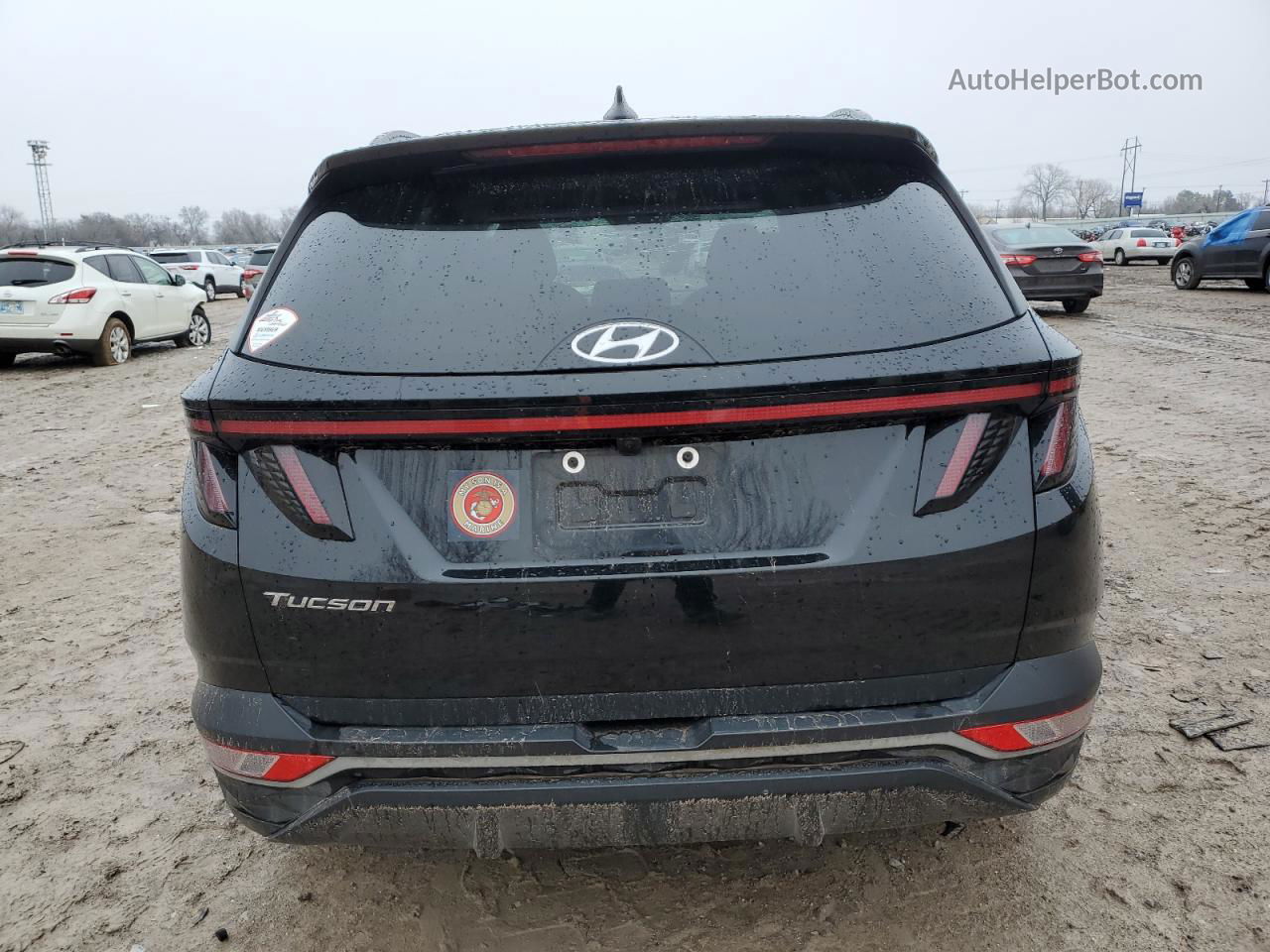 2022 Hyundai Tucson Sel Black vin: 5NMJB3AE8NH046466