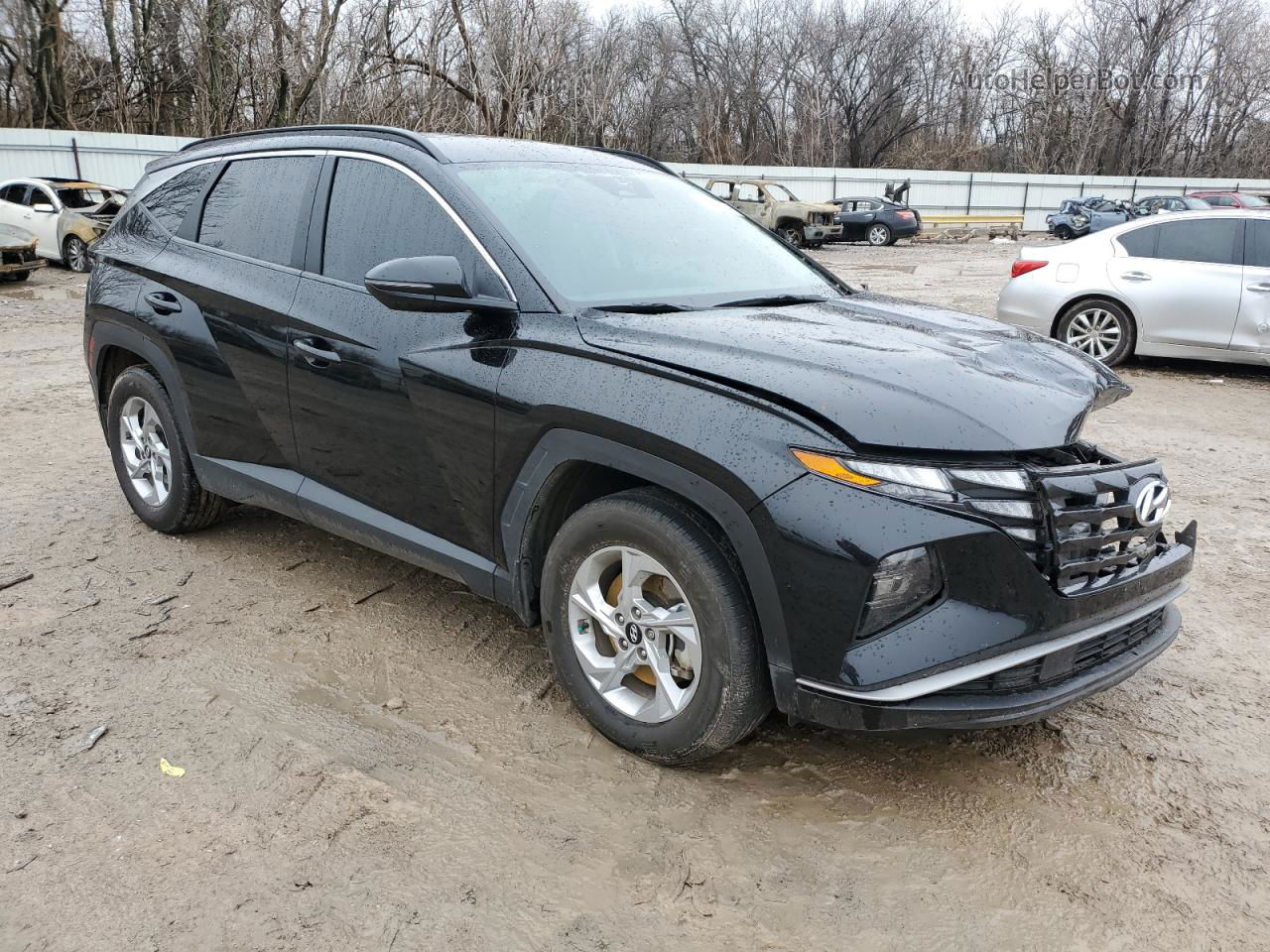 2022 Hyundai Tucson Sel Black vin: 5NMJB3AE8NH046466