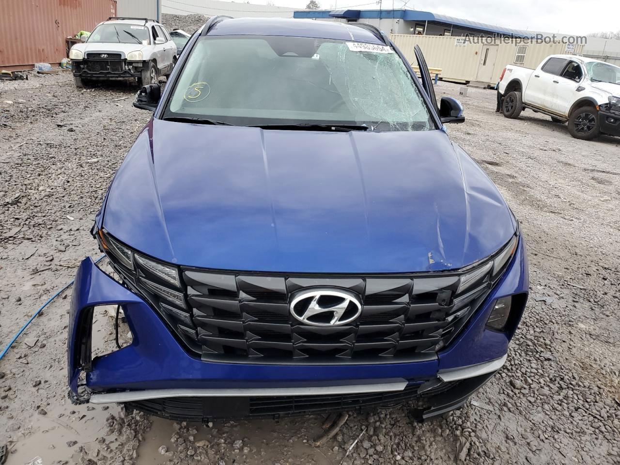 2022 Hyundai Tucson Sel Blue vin: 5NMJB3AE9NH111020