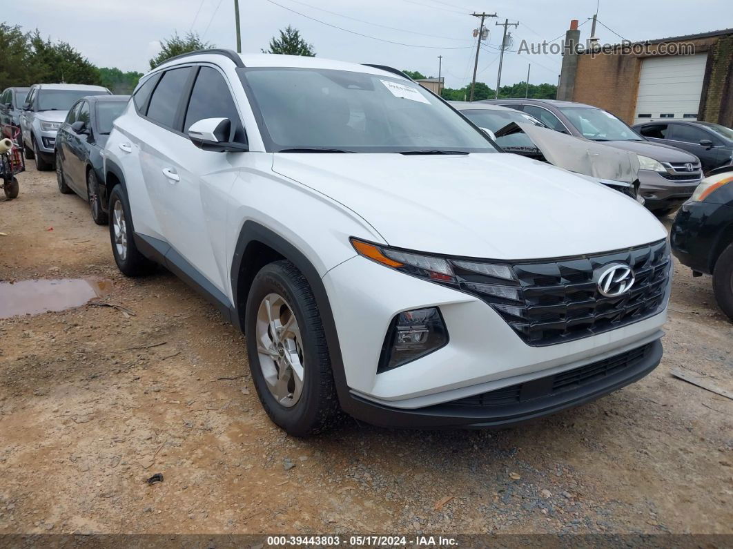 2022 Hyundai Tucson Sel White vin: 5NMJB3AEXNH006194