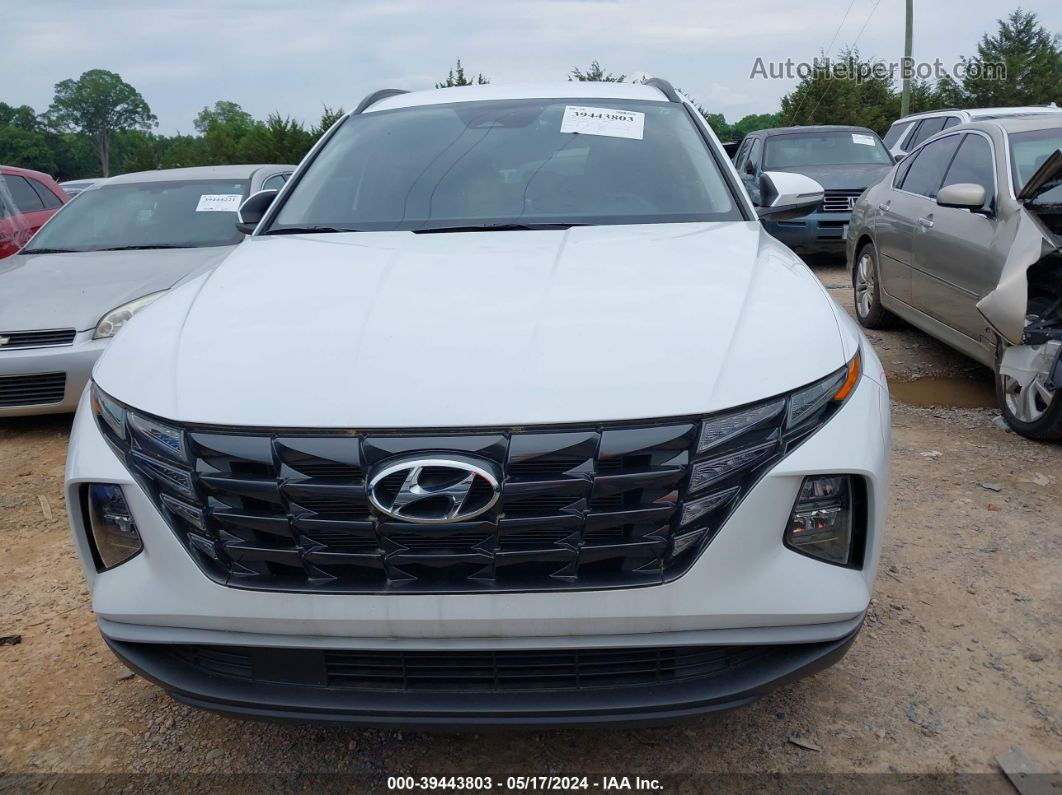 2022 Hyundai Tucson Sel White vin: 5NMJB3AEXNH006194