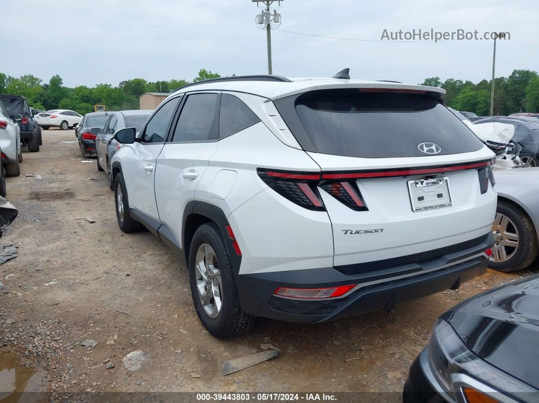 2022 Hyundai Tucson Sel White vin: 5NMJB3AEXNH006194