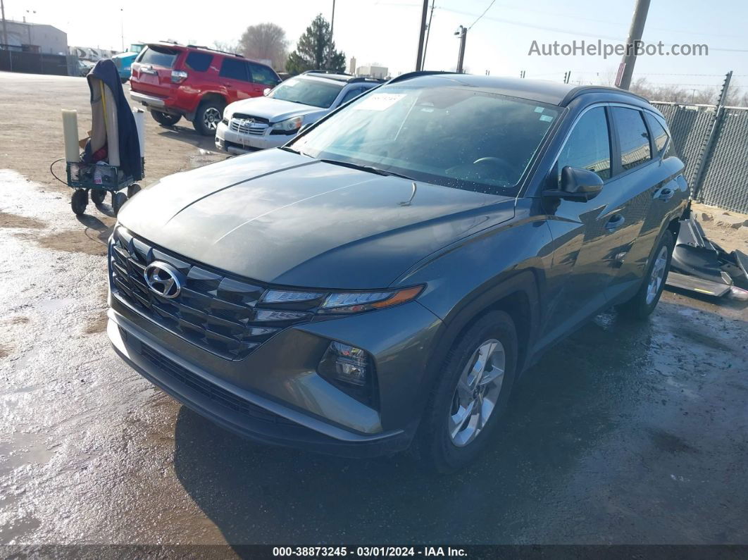 2022 Hyundai Tucson Sel Gray vin: 5NMJB3AEXNH115206