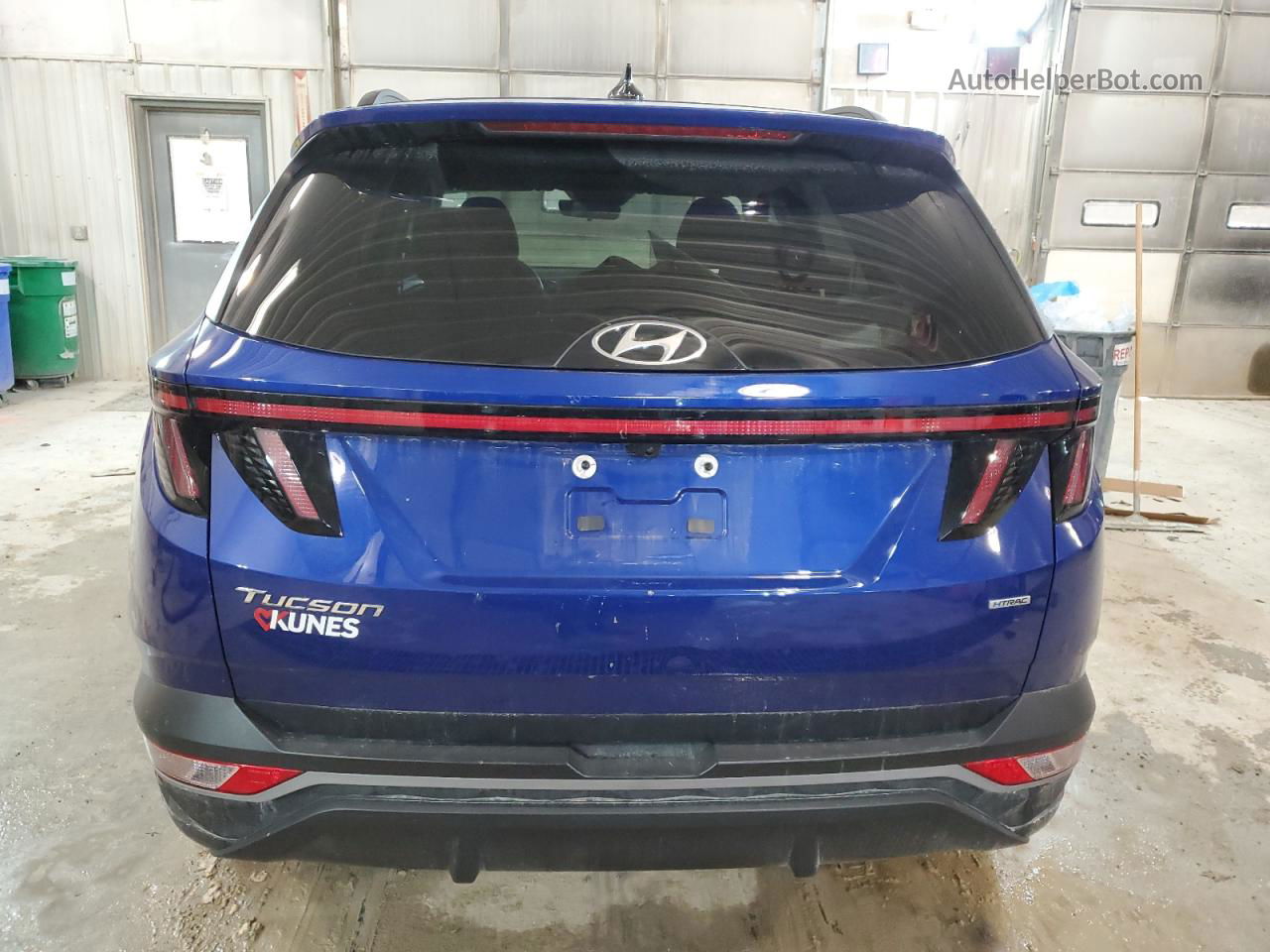 2022 Hyundai Tucson Sel Blue vin: 5NMJBCAE0NH031198