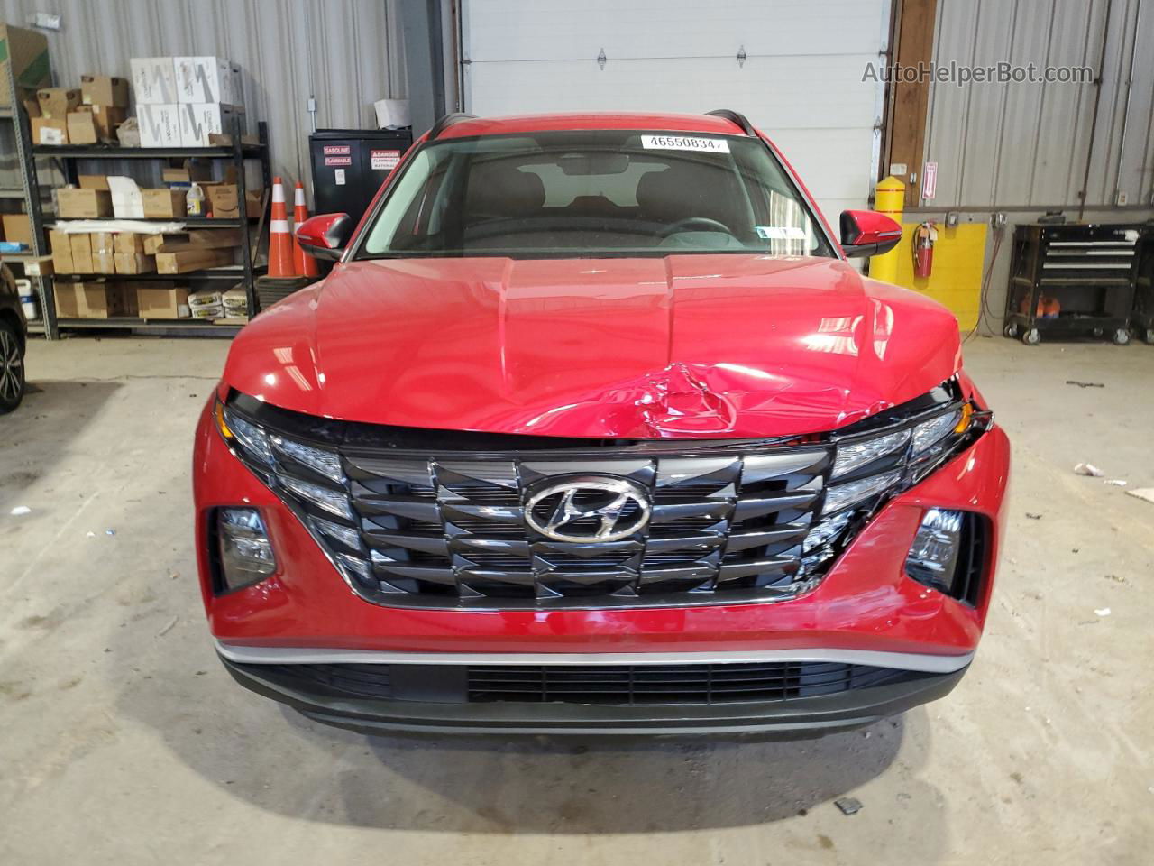 2022 Hyundai Tucson Sel Red vin: 5NMJBCAE0NH087092