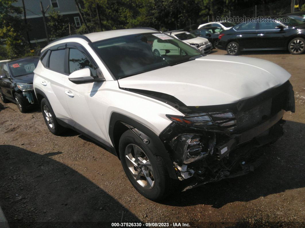 2022 Hyundai Tucson Sel White vin: 5NMJBCAE0NH091188