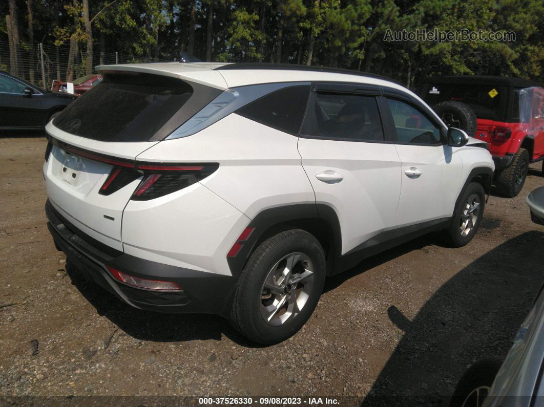 2022 Hyundai Tucson Sel White vin: 5NMJBCAE0NH091188