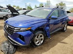 2022 Hyundai Tucson Sel Blue vin: 5NMJBCAE0NH091448