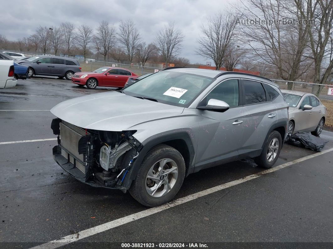 2022 Hyundai Tucson Sel Silver vin: 5NMJBCAE2NH041697