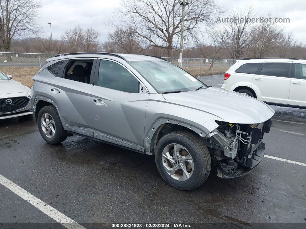 2022 Hyundai Tucson Sel Silver vin: 5NMJBCAE2NH041697