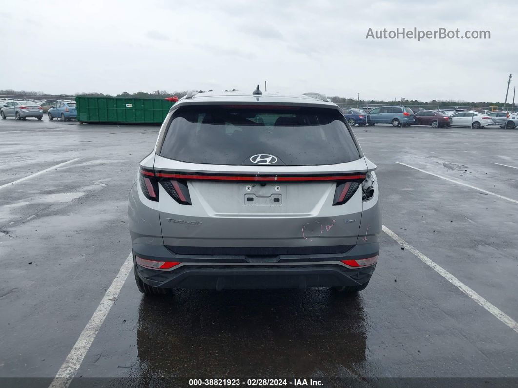 2022 Hyundai Tucson Sel Silver vin: 5NMJBCAE2NH041697