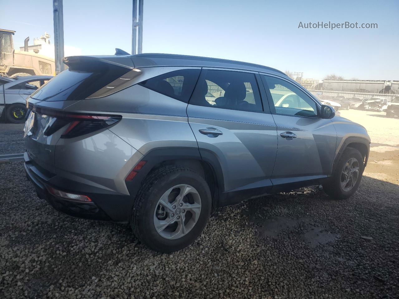 2022 Hyundai Tucson Sel Silver vin: 5NMJBCAE4NH076077