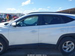 2022 Hyundai Tucson Sel White vin: 5NMJBCAE4NH115444