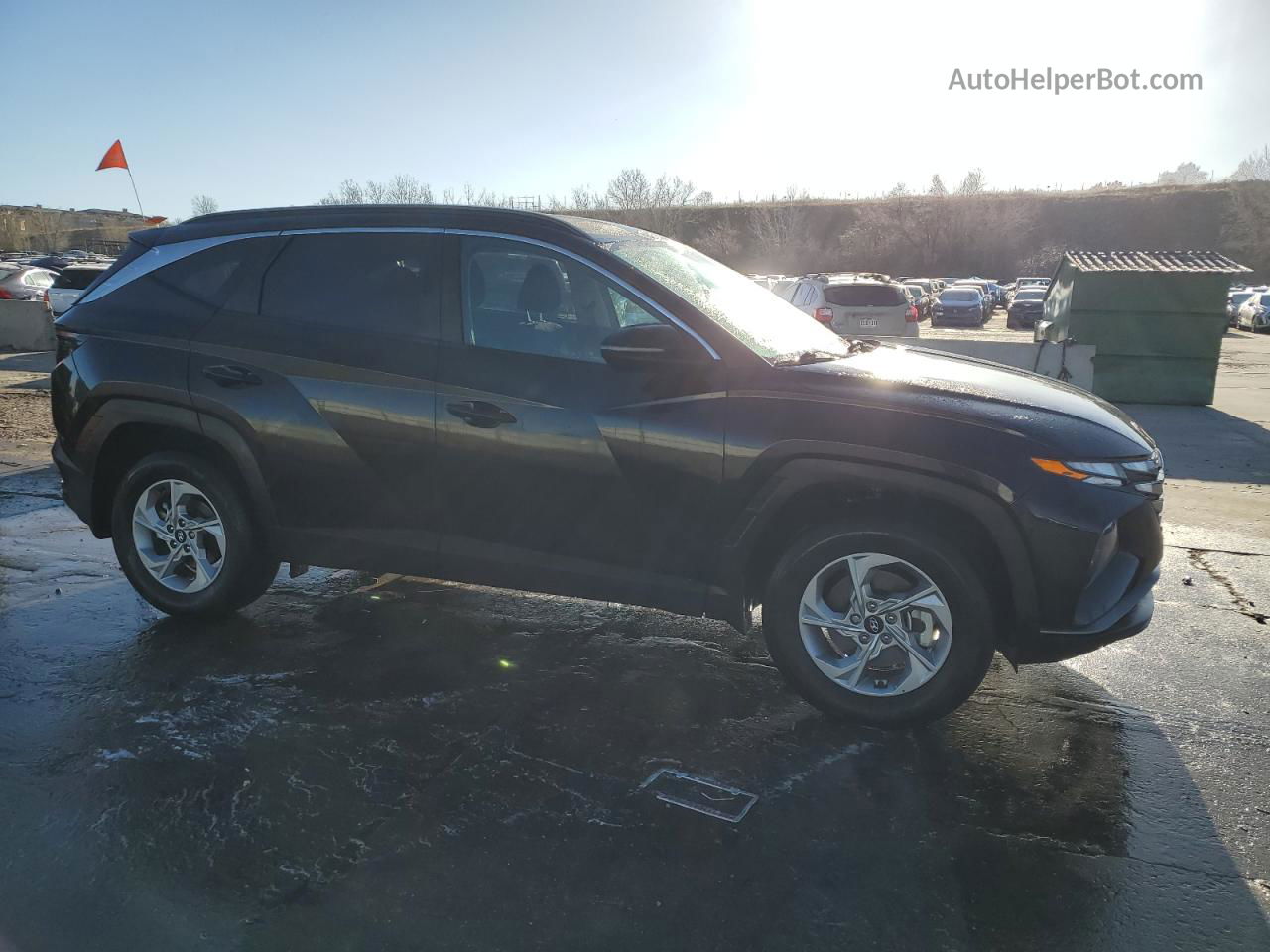 2022 Hyundai Tucson Sel Black vin: 5NMJBCAE5NH036901