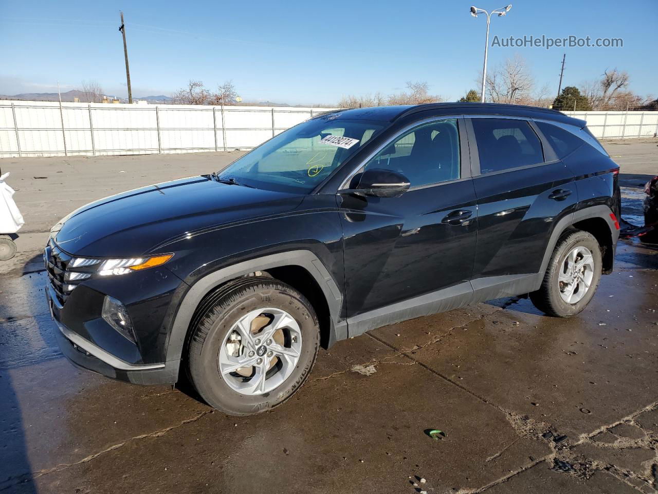 2022 Hyundai Tucson Sel Black vin: 5NMJBCAE5NH036901