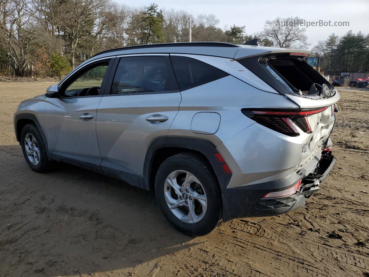 2022 Hyundai Tucson Sel Silver vin: 5NMJBCAE5NH047283