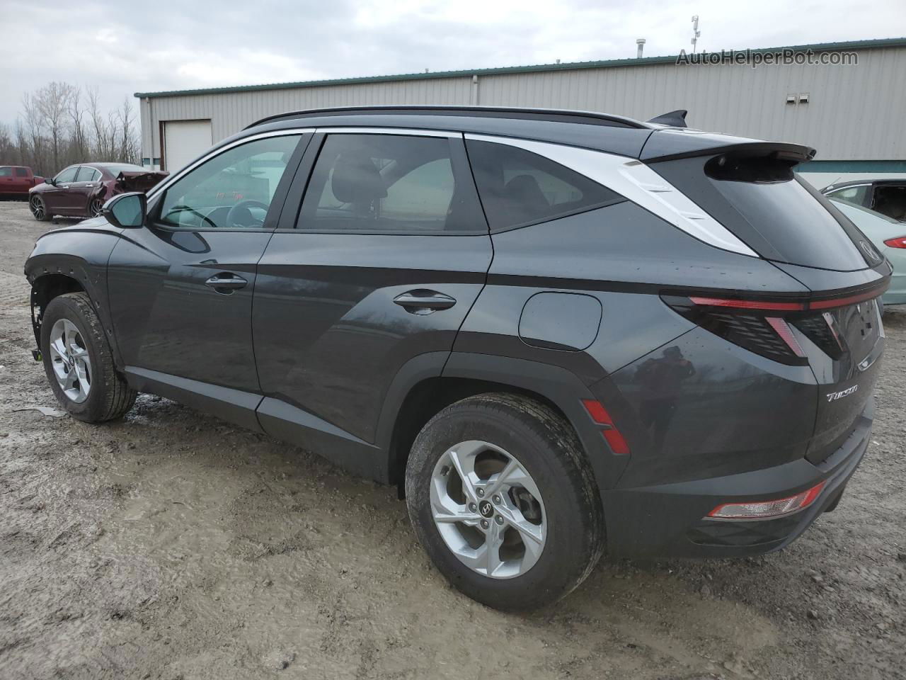 2022 Hyundai Tucson Sel Gray vin: 5NMJBCAE5NH151109