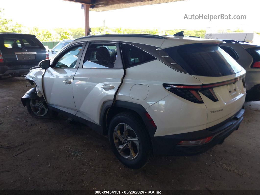 2022 Hyundai Tucson Sel White vin: 5NMJBCAE6NH037409