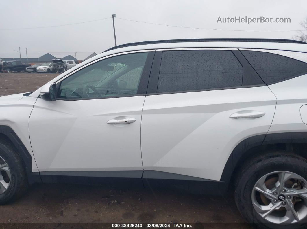 2022 Hyundai Tucson Sel White vin: 5NMJBCAE6NH041458