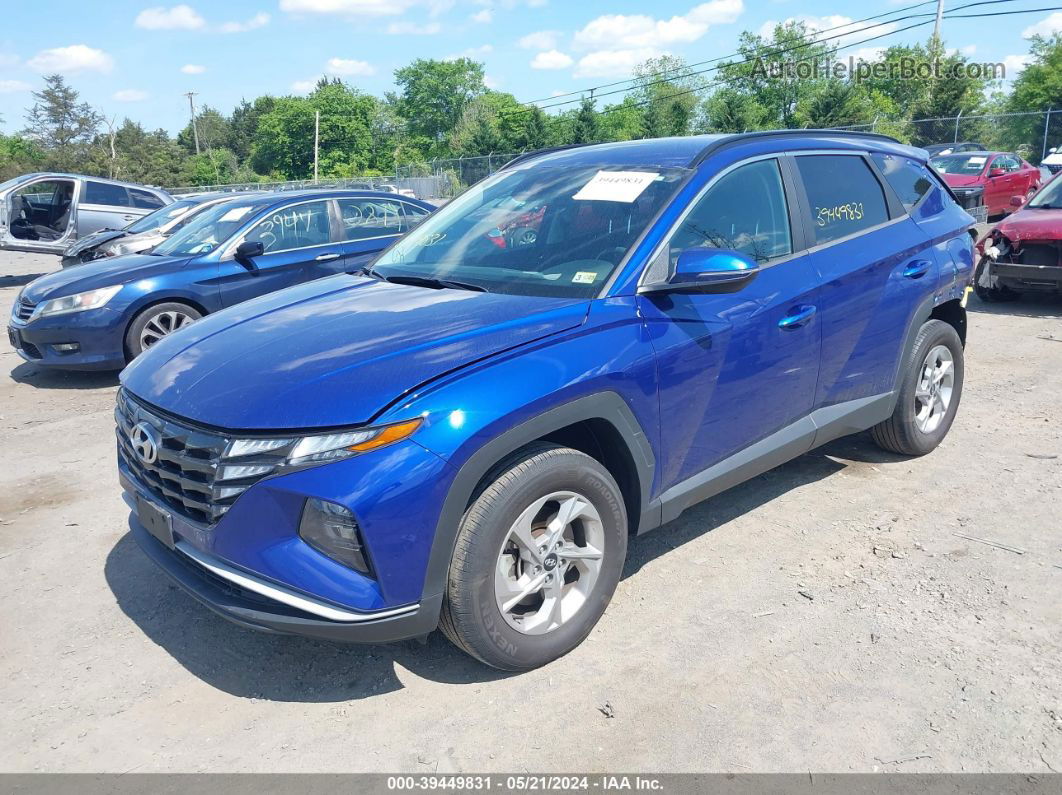 2022 Hyundai Tucson Sel Blue vin: 5NMJBCAE7NH090782