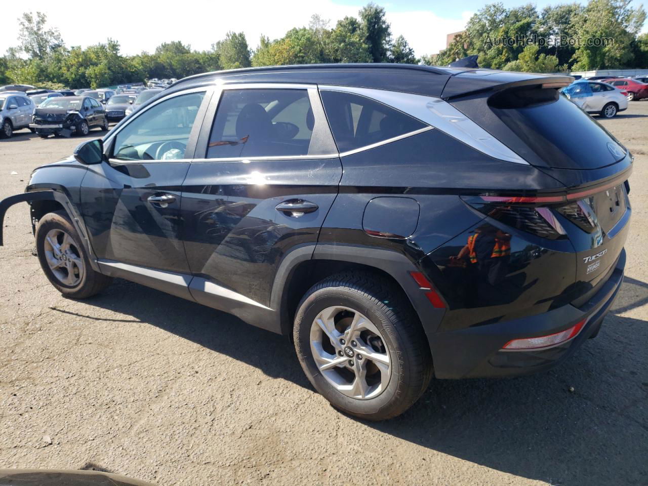 2022 Hyundai Tucson Sel Black vin: 5NMJBCAE7NH117723