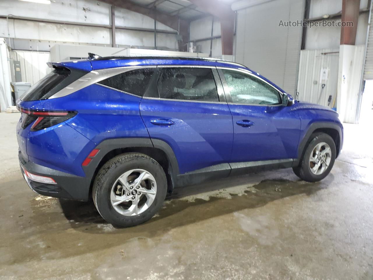 2022 Hyundai Tucson Sel Blue vin: 5NMJBCAE8NH044071