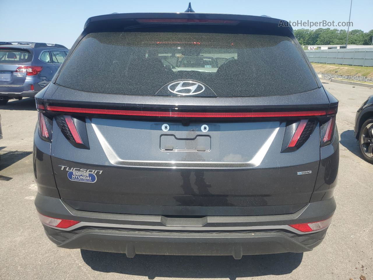 2022 Hyundai Tucson Sel Black vin: 5NMJBCAEXNH045142