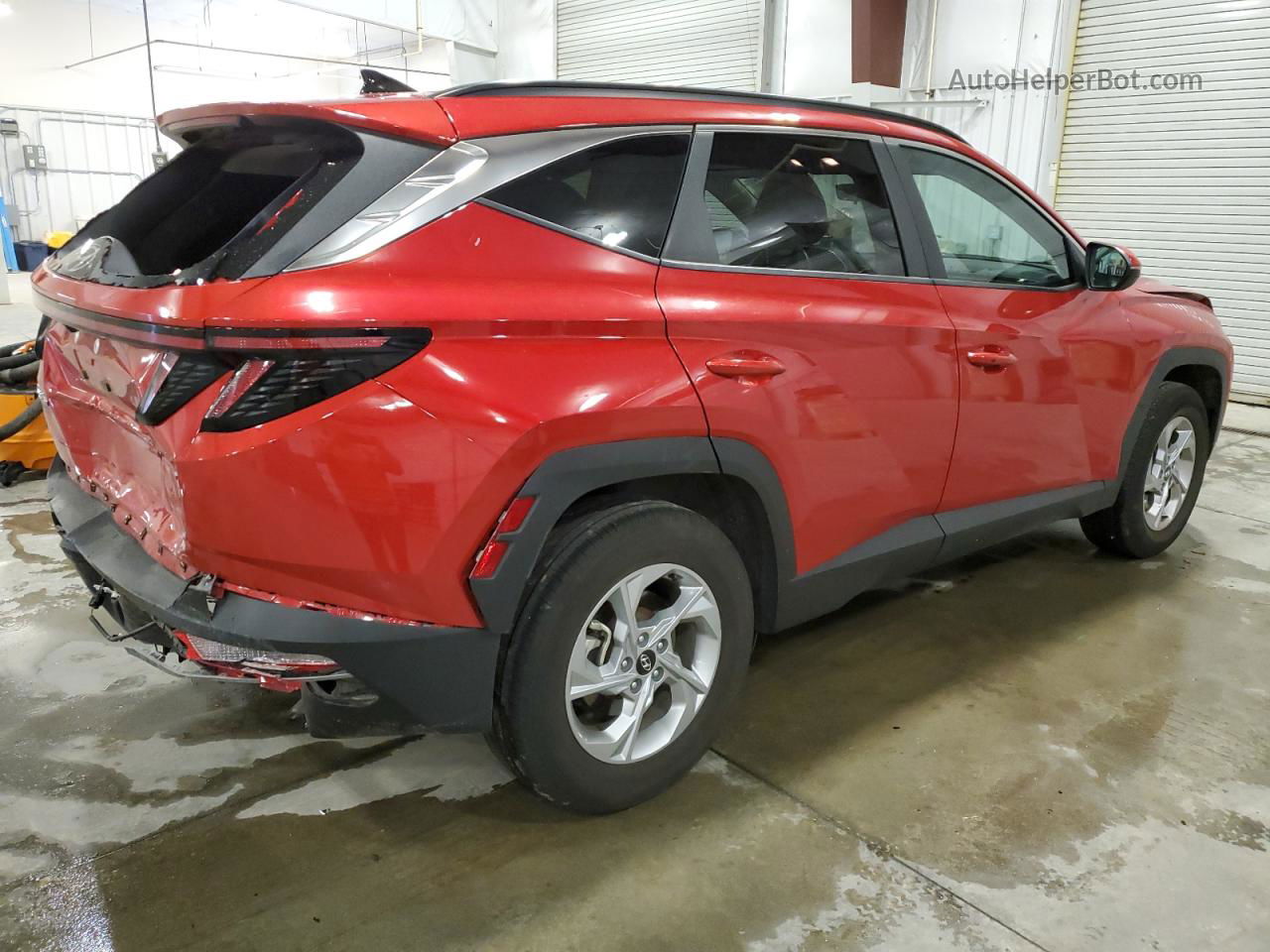 2022 Hyundai Tucson Sel Red vin: 5NMJBCAEXNH076536