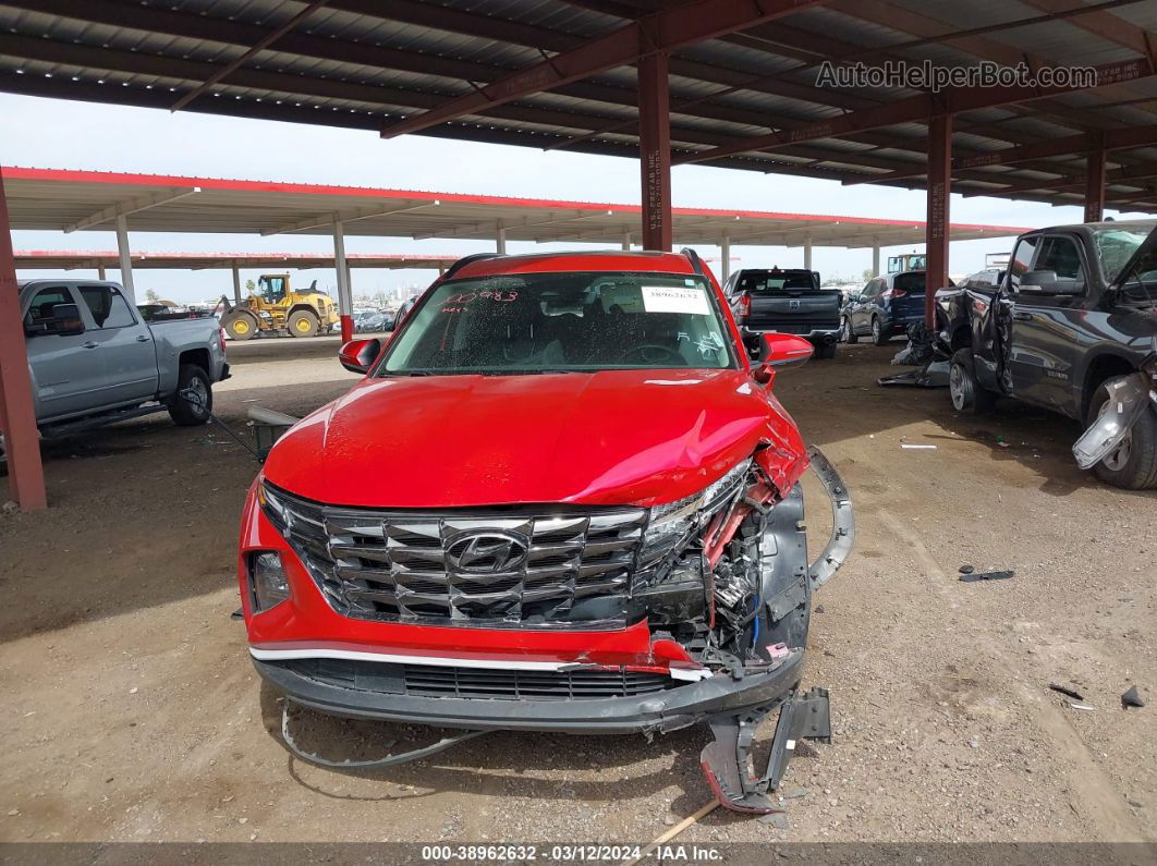 2022 Hyundai Tucson Sel Red vin: 5NMJC3AE0NH000983