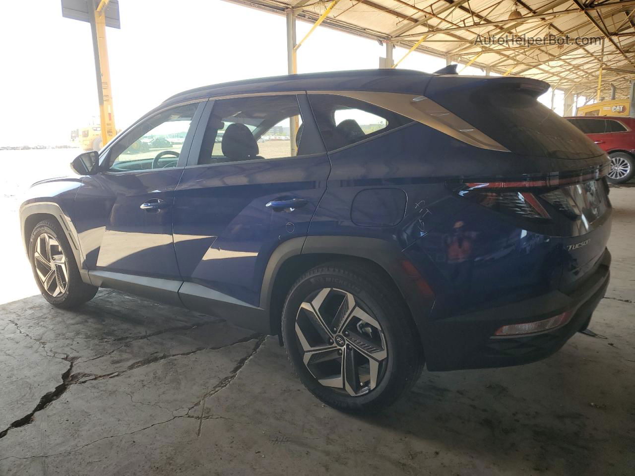 2022 Hyundai Tucson Sel Blue vin: 5NMJC3AE1NH090788