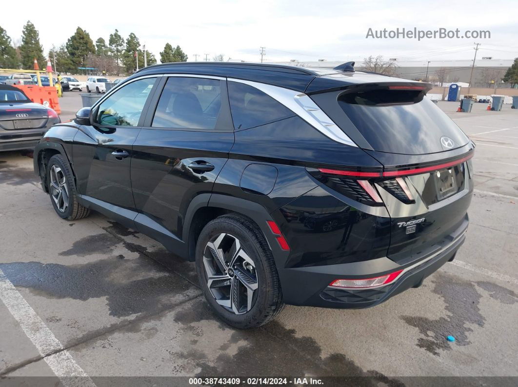 2022 Hyundai Tucson Sel Черный vin: 5NMJC3AE4NH061480