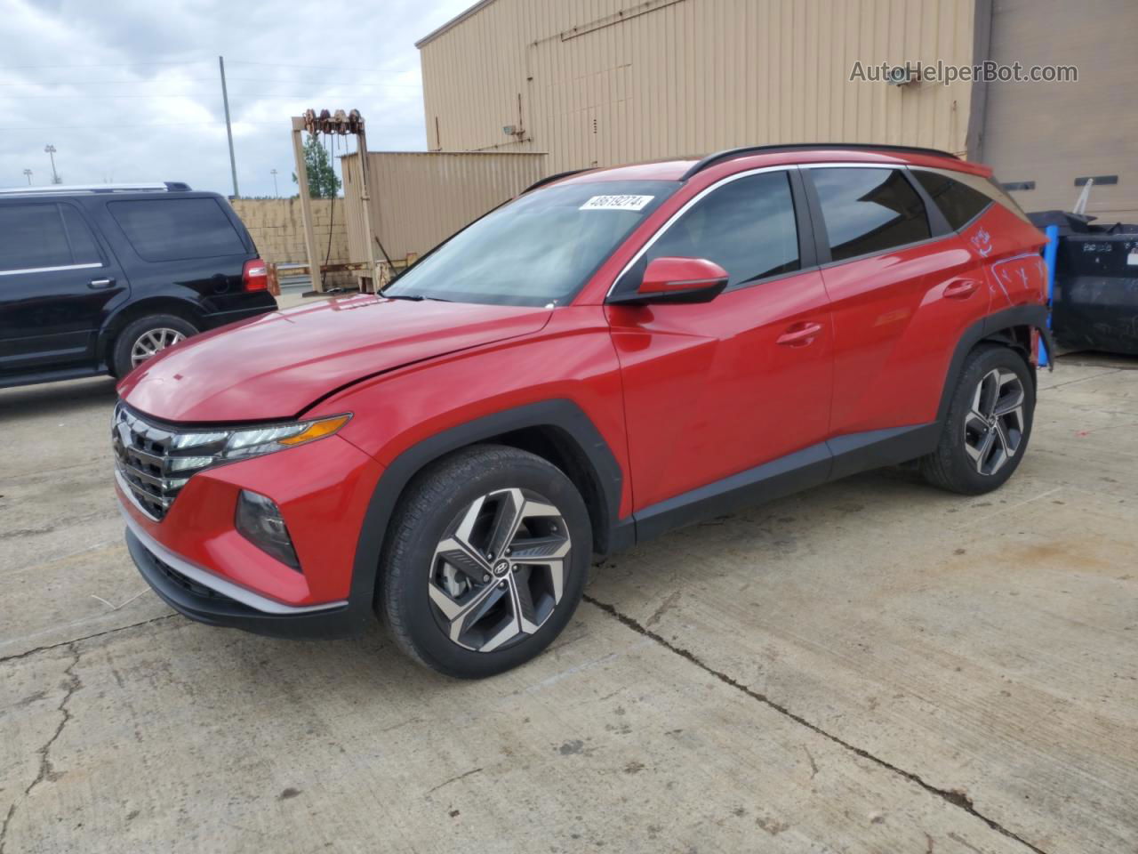 2022 Hyundai Tucson Sel Red vin: 5NMJC3AE6NH023409