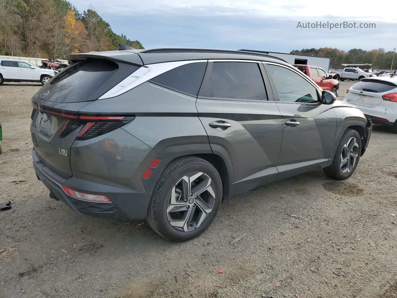 2022 Hyundai Tucson Sel Charcoal vin: 5NMJC3AE6NH089278