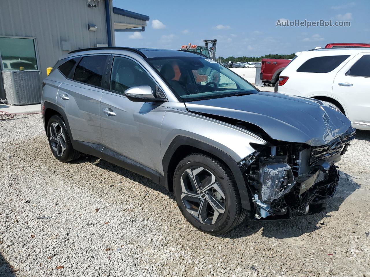 2022 Hyundai Tucson Sel Silver vin: 5NMJC3AE9NH108325