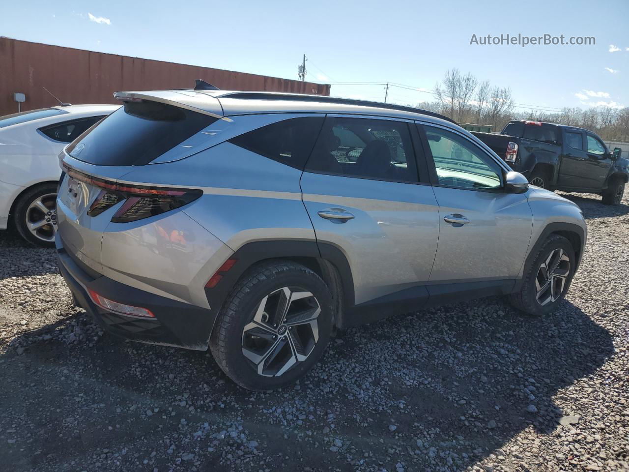 2022 Hyundai Tucson Sel Silver vin: 5NMJC3AEXNH046062