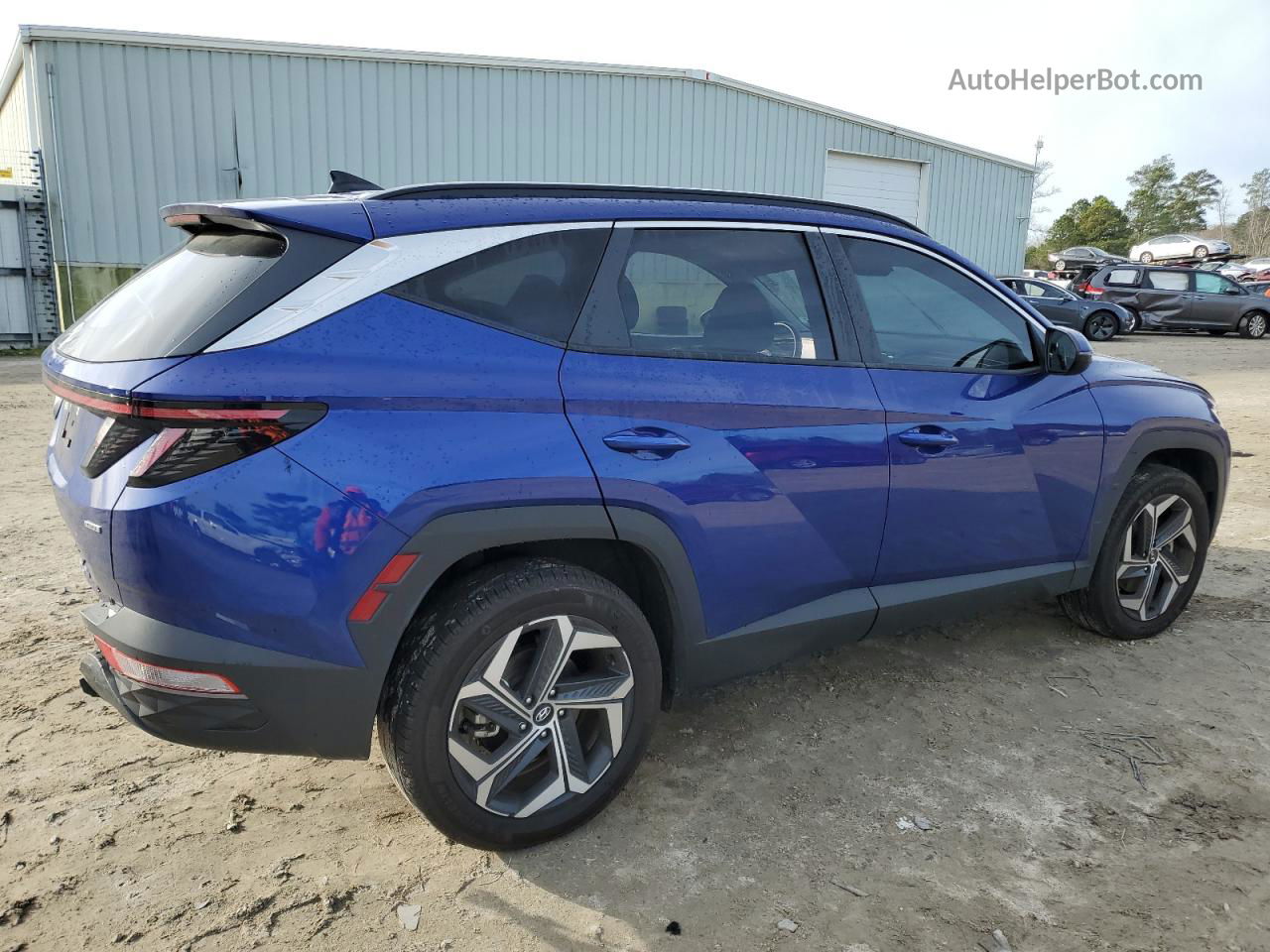 2022 Hyundai Tucson Sel Blue vin: 5NMJCCAE1NH130111