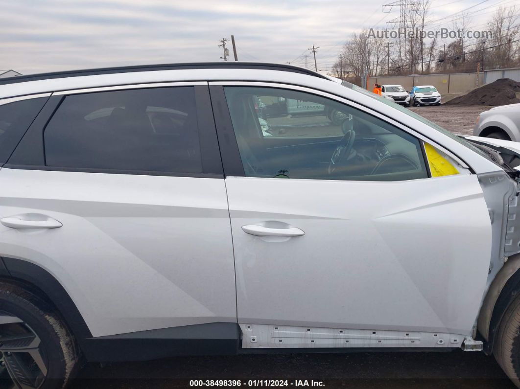 2022 Hyundai Tucson Sel White vin: 5NMJCCAE2NH060585