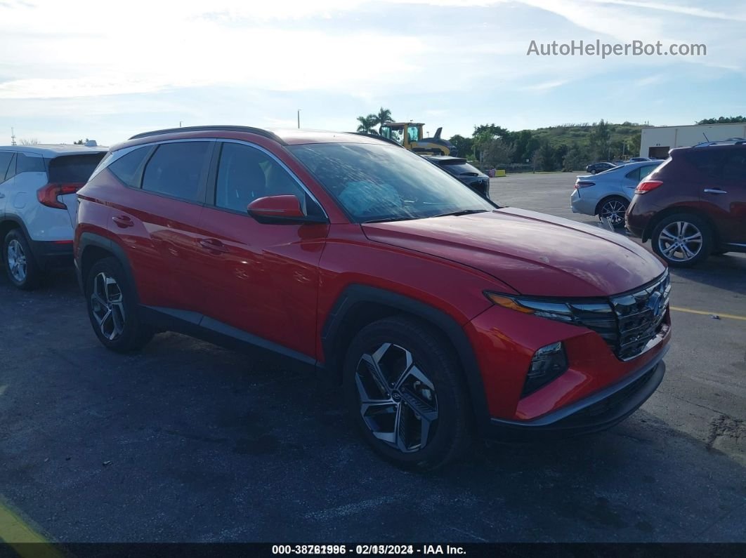 2022 Hyundai Tucson Sel Red vin: 5NMJCCAE2NH149427